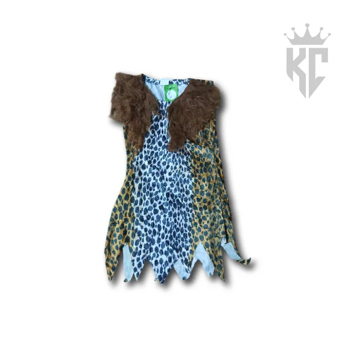 Pre-Loved Caveman / Cave Girl Costume – Wild Stone Age Style
