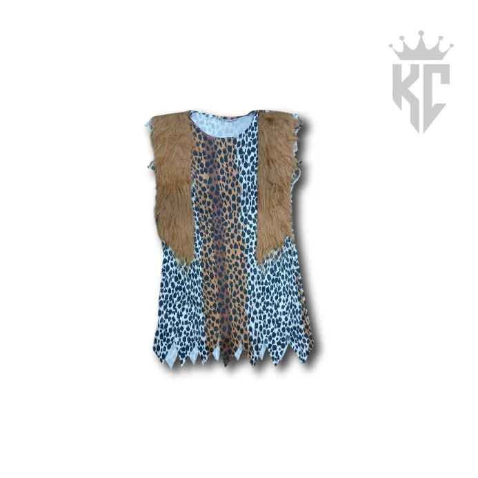 Pre-Loved Caveman / Cave Girl Costume – Wild Stone Age Style