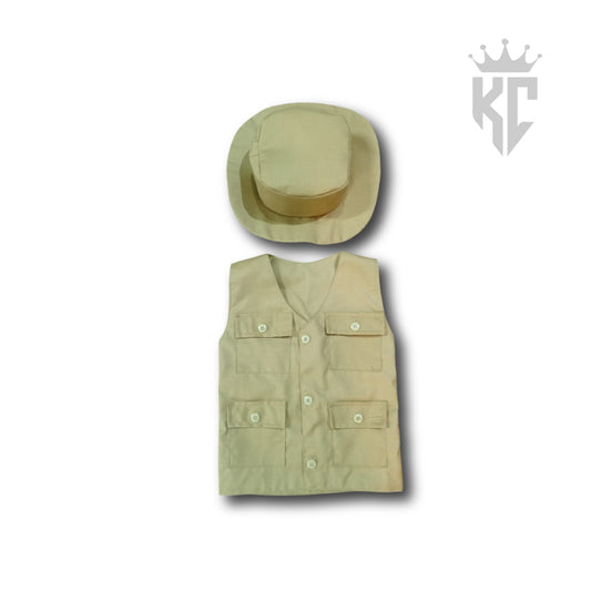 Into the Wild” – Hunter Cap & Shirt Set