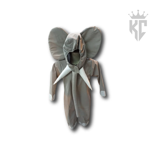 Elephant Costume for Kids – Adorable Animal Dress-Up with Trunk & Ears 🐘💙