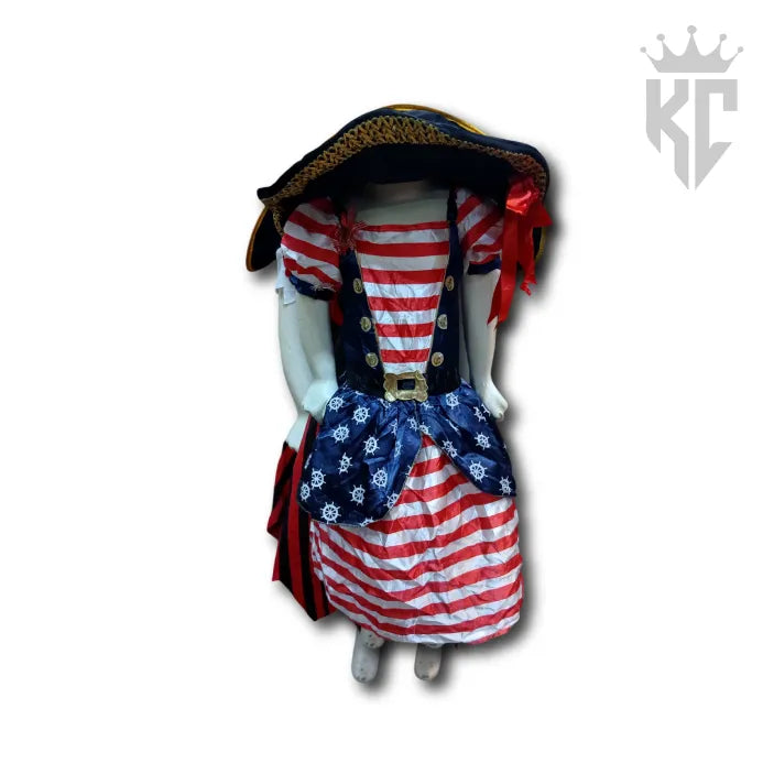 Pirate Girl Costume (Pre-Loved) β Adventure-Ready Outfit for Kids