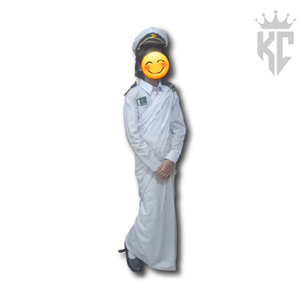 Navy sari