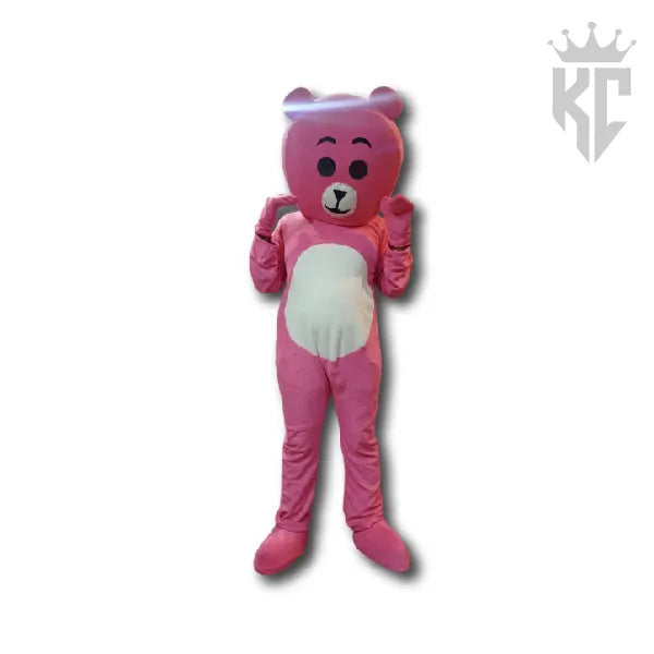 Cute Bear Flat Mascot Costume – Full Body Suit for Events, Parties & Promotions