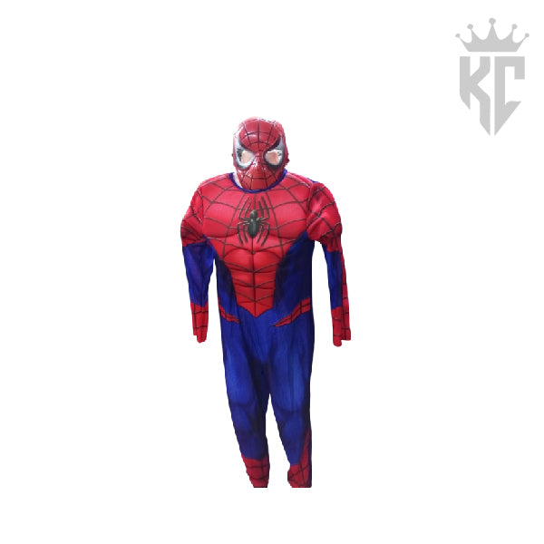 Pre-Loved Spider-Man with mask Costume – Great Condition Superhero Suit for Kids/Adults
