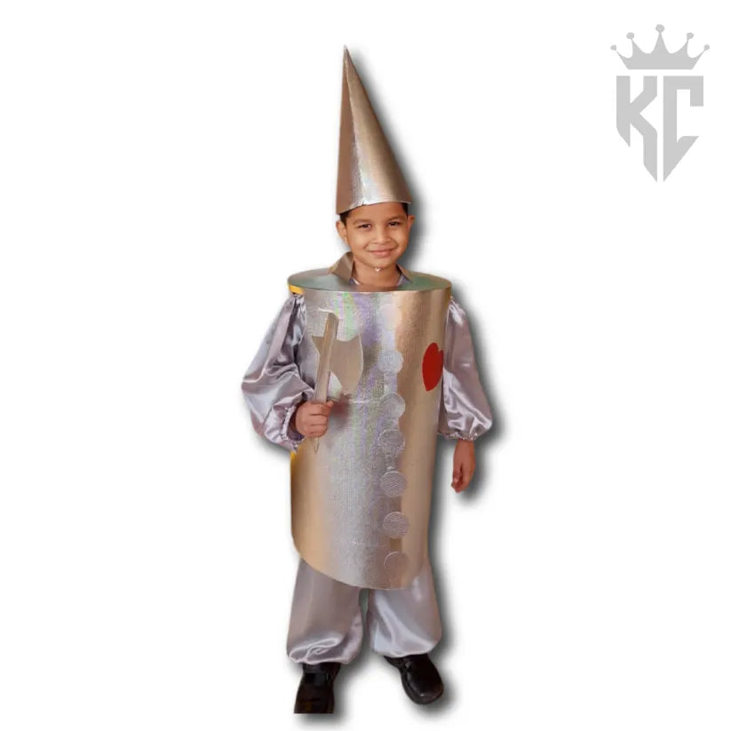 Tin Man Costume (Brand New & Handmade) – Wizard of Oz Character Outfit for Kids