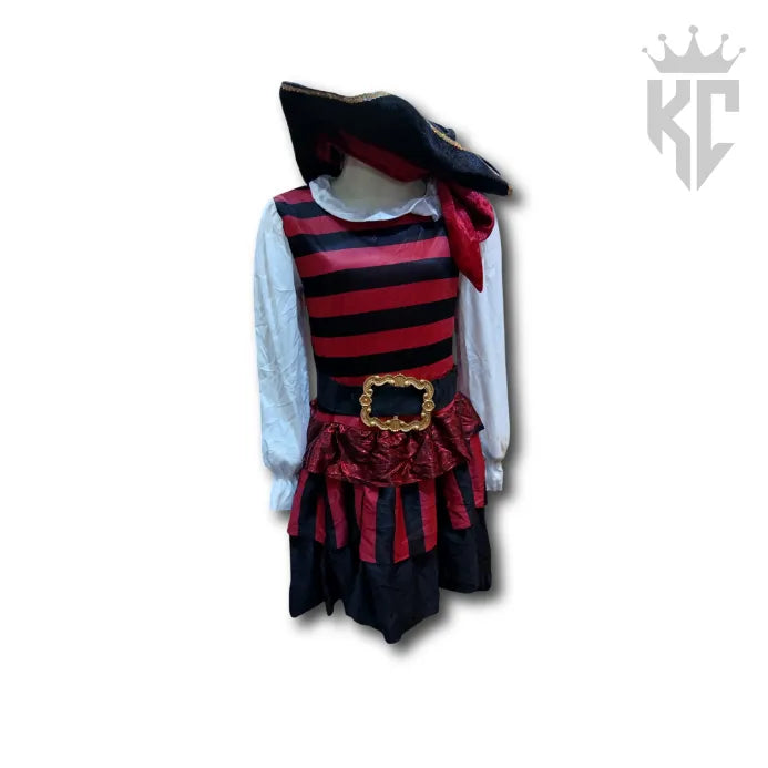 Pirate Girl Costume (Pre-Loved) β Adventure-Ready Outfit for Kids
