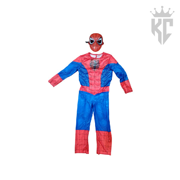 Pre-Loved Spider-Man with mask Costume – Great Condition Superhero Suit for Kids/Adults