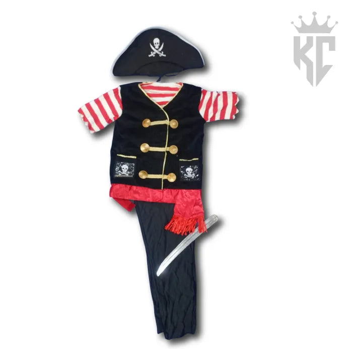 Pirate Costume (Pre-Loved) – Kids Fancy Dress Outfit