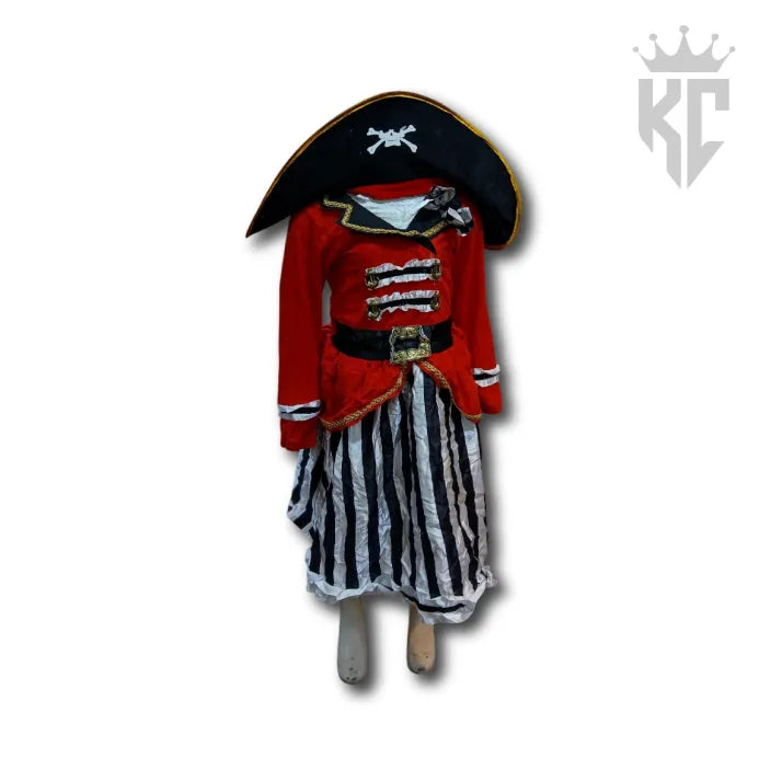 Pirate Girl Costume (Pre-Loved) β Adventure-Ready Outfit for Kids