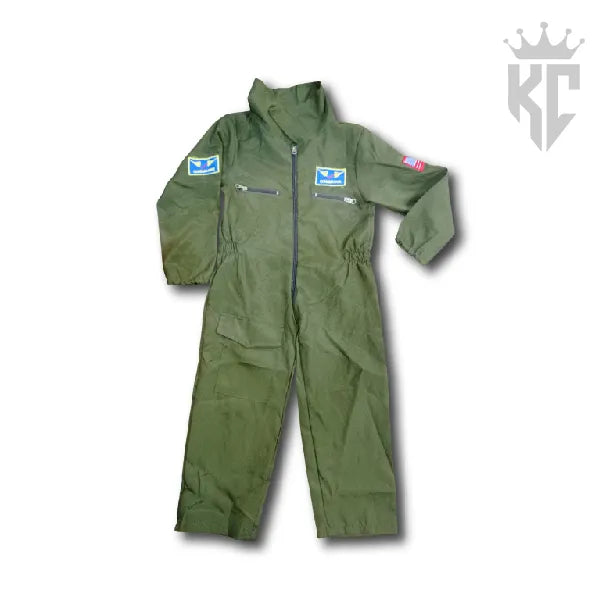 Pre-Loved Kids’ Air Force Dungaree – Military-Style Dress-Up Costume