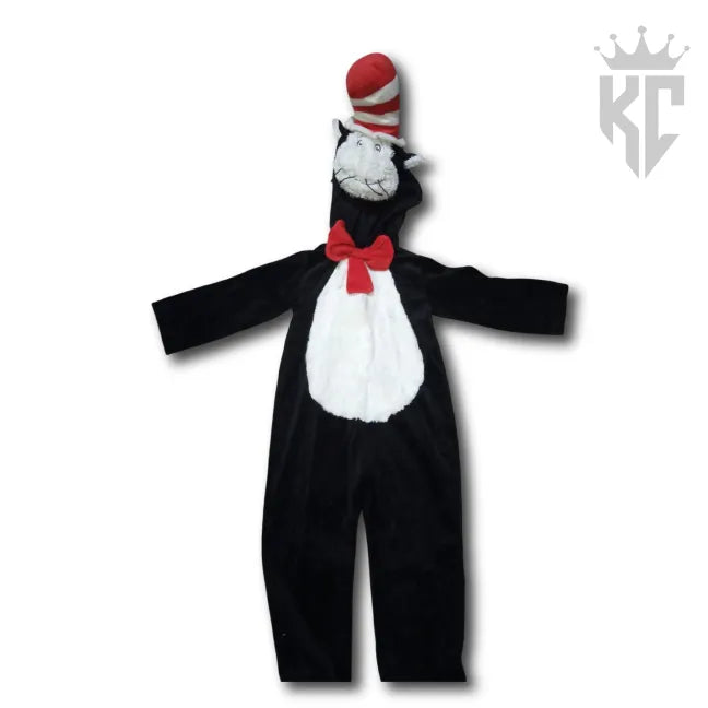 Cat in the Hat Costume (Pre-Loved, Imported Fabric)