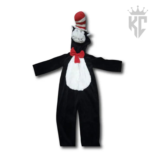 Cat in the Hat Costume (Pre-Loved, Imported Fabric)
