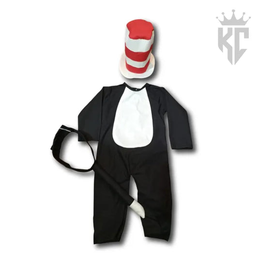 Cat in the hat costume (brand new