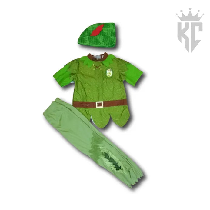 Peter Pan Costume (Pre-Loved) – Kids Fairy Tale Outfit