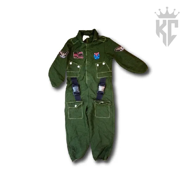 Pre-Loved Kids’ Air Force Dungaree – Military-Style Dress-Up Costume