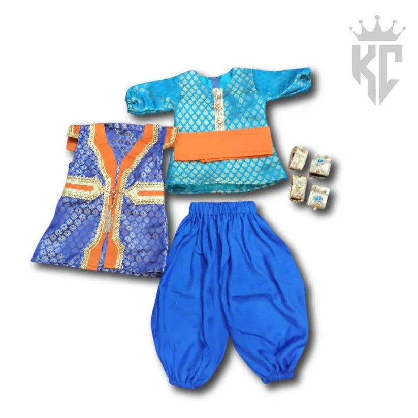 Genie Costume (Brand New) β Sparkling Arabian Nights Outfit for Kids