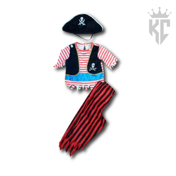 Pirate Costume (Pre-Loved) – Kids Fancy Dress Outfit