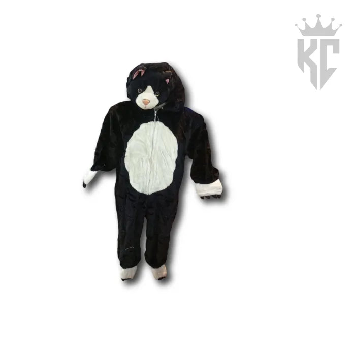 Cat Costume (Pre-Loved) β Soft Fur, Purr-fect for Kids!