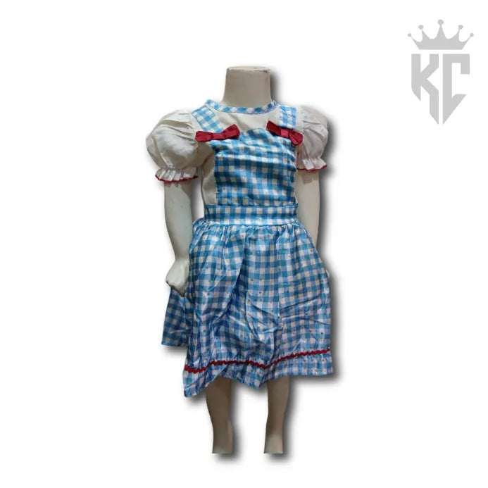 Dorothy Costume (Pre-Loved) β Wizard of Oz Blue Gingham Dress for Kids