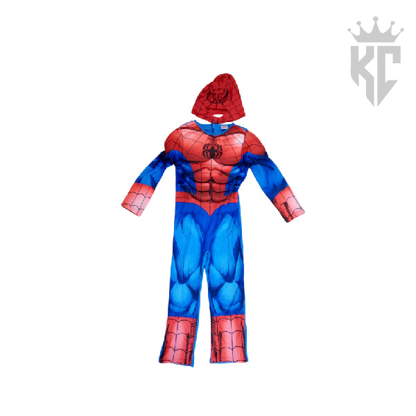 Pre-Loved Spider-Man with mask Costume – Great Condition Superhero Suit for Kids/Adults
