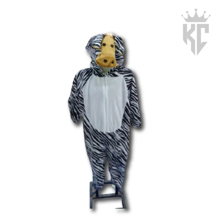 Zebra Costume – Animal Dress-Up Outfit (Brand New)