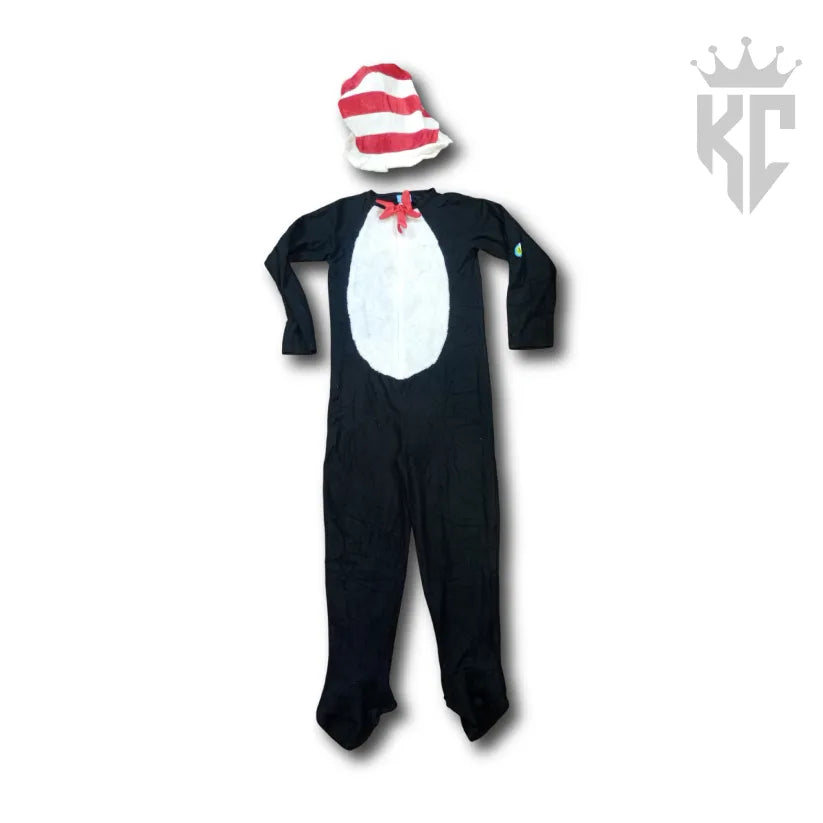 Cat in the Hat Costume (Pre-Loved) โ Classic Dr. Seuss Character for Kids