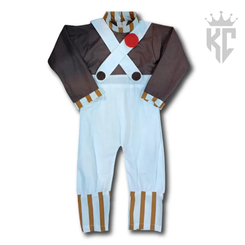 Oompa Loompa Costume (Brand New) β Willy Wonka Chocolate Factory Outfit for Kids