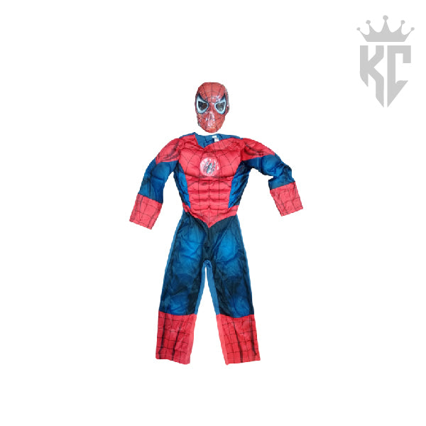 Pre-Loved Spider-Man with mask Costume – Great Condition Superhero Suit for Kids/Adults