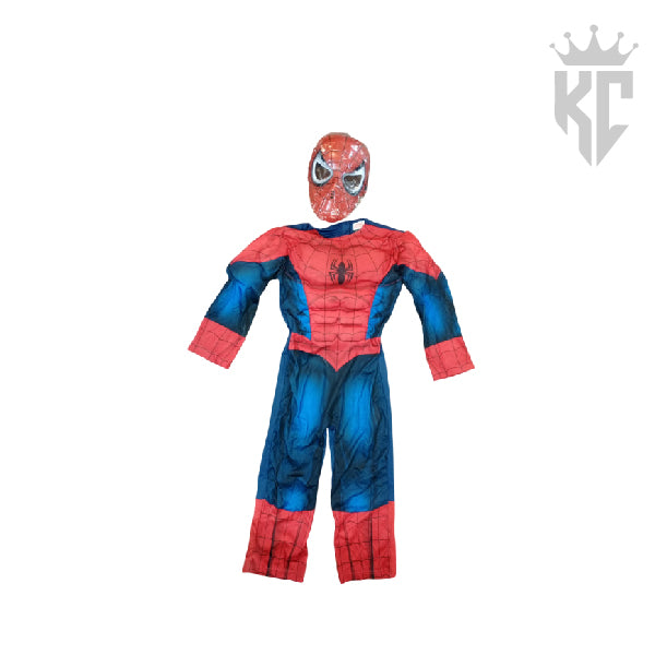 Pre-Loved Spider-Man with mask Costume – Great Condition Superhero Suit for Kids/Adults
