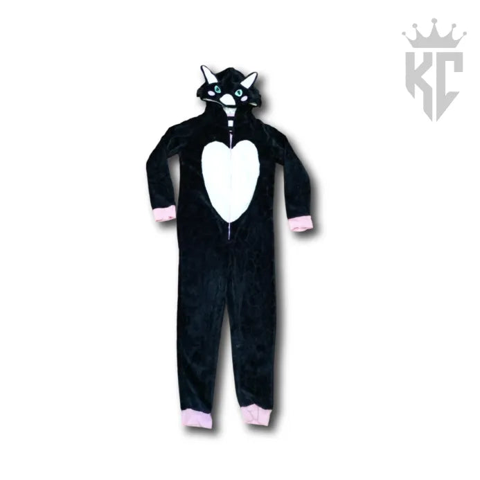 Cat Costume (Pre-Loved) β Soft Fur, Purr-fect for Kids!