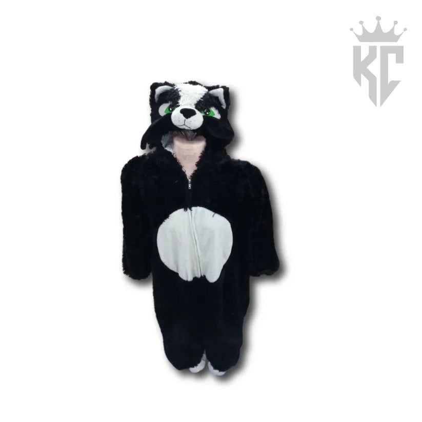 Cat Costume (Pre-Loved) β Soft Fur, Purr-fect for Kids!