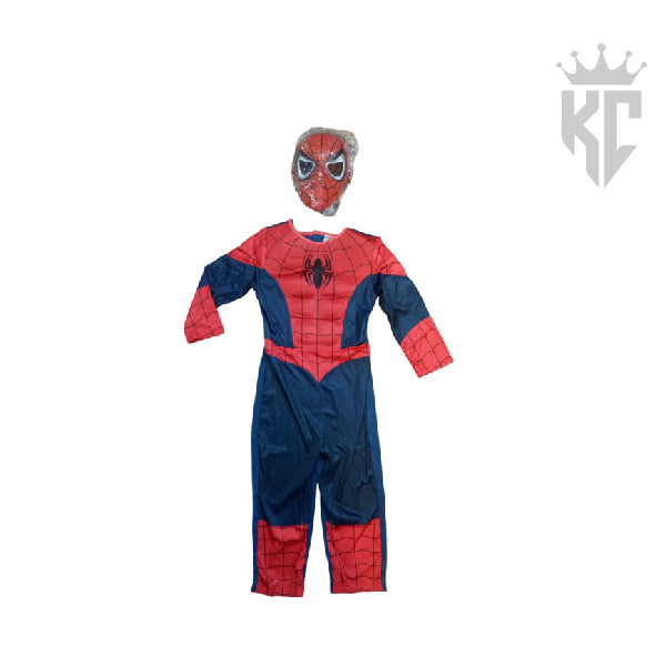 Pre-Loved Spider-Man with mask Costume – Great Condition Superhero Suit for Kids/Adults