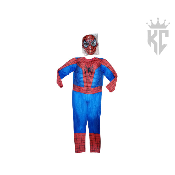Pre-Loved Spider-Man with mask Costume – Great Condition Superhero Suit for Kids/Adults
