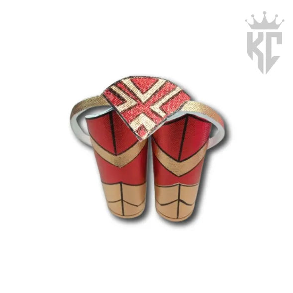 Handmade Wonder Woman Handset & Headband – Brand-New Hero Add-Ons