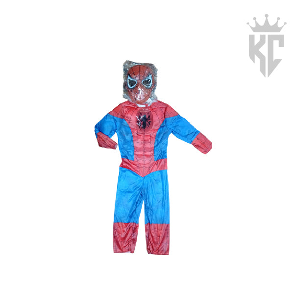Pre-Loved Spider-Man with mask Costume – Great Condition Superhero Suit for Kids/Adults
