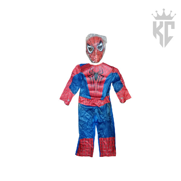 Pre-Loved Spider-Man with mask Costume – Great Condition Superhero Suit for Kids/Adults