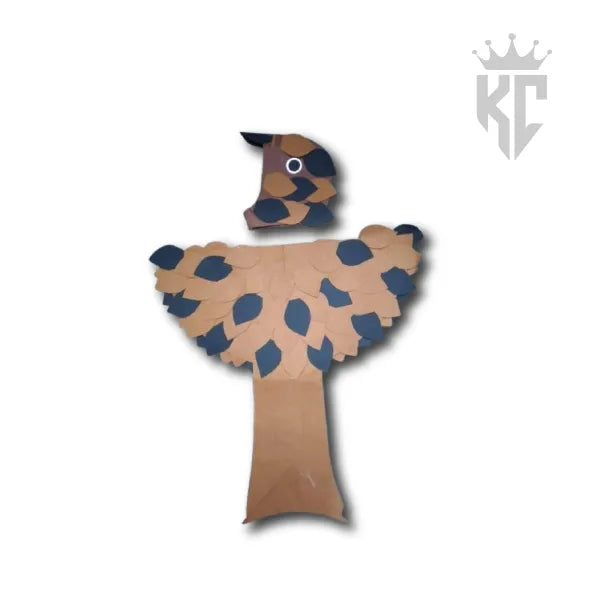 Handmade Bird Costumes – Eagle, Parrot, Crow, Blue Bird & Owl (Brand-New)