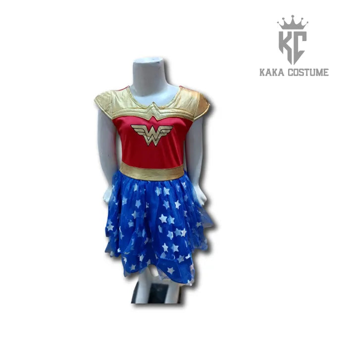Wonder Woman Costume (Pre-Loved) – Girl Power Superhero Dress