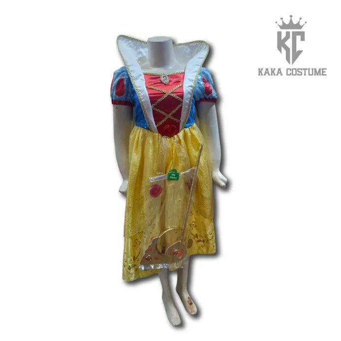 Snow White Costume (Pre-Loved) – Classic Fairytale Princess Dress for Girls