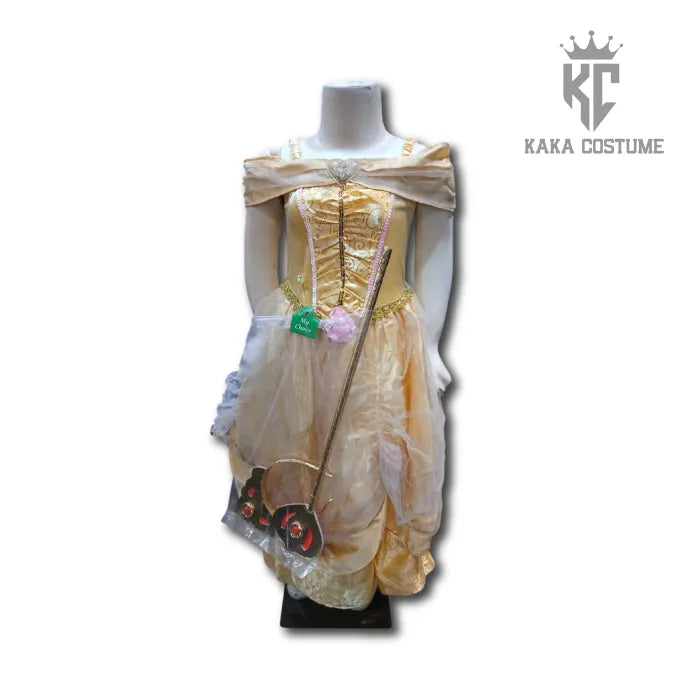 Belle Costume (Pre-Loved) β Beauty and the Beast Princess Dress for Girls
