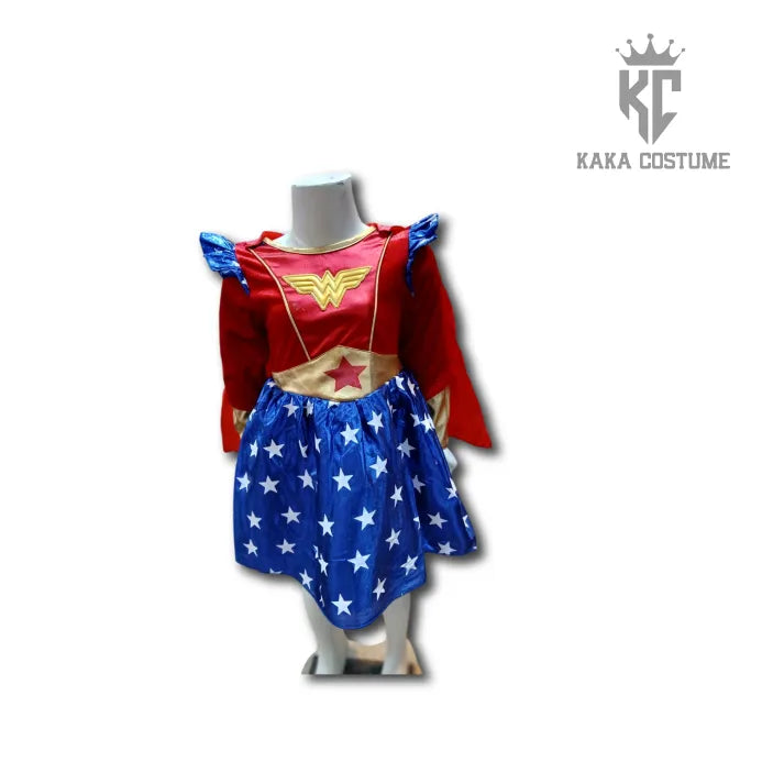 Wonder Woman Costume (Pre-Loved) – Girl Power Superhero Dress