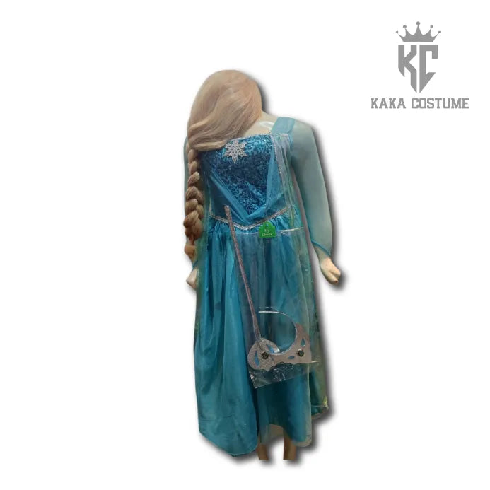 Elsa Costume (Pre-Loved) β Frozen Princess Dress for Girls