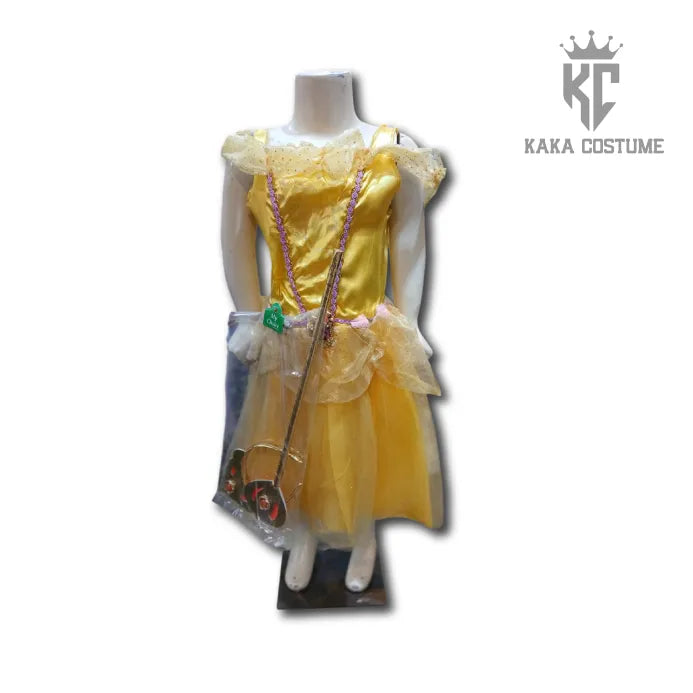 Belle Costume (Pre-Loved) β Beauty and the Beast Princess Dress for Girls