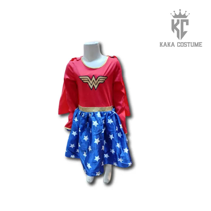 Wonder Woman Costume (Pre-Loved) – Girl Power Superhero Dress