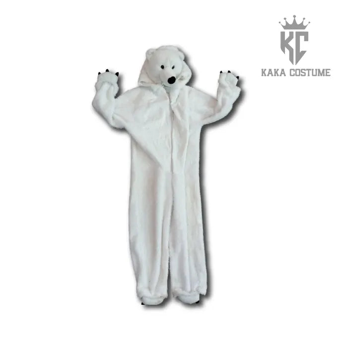 Pre-Loved Kids’ Polar Bear Costume – Cozy Animal Dress-Up