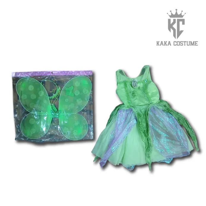 π§ββοΈ Tinker Bell Costume (Pre-Loved) β Fairy Dress for Girls