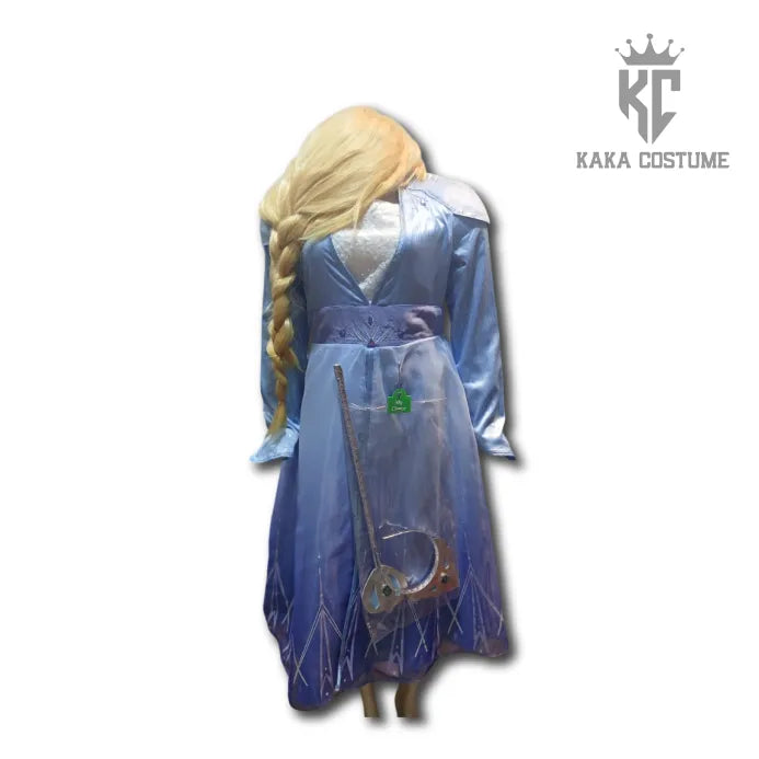Elsa Costume (Pre-Loved) β Frozen Princess Dress for Girls