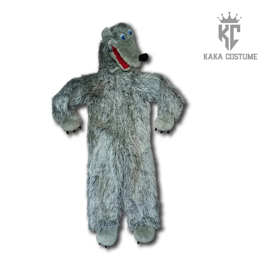 Pre-Loved Kids’ Wolf Costume – Furry Animal Dress-Up