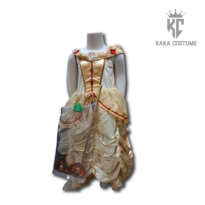 Belle Costume (Pre-Loved) β Beauty and the Beast Princess Dress for Girls