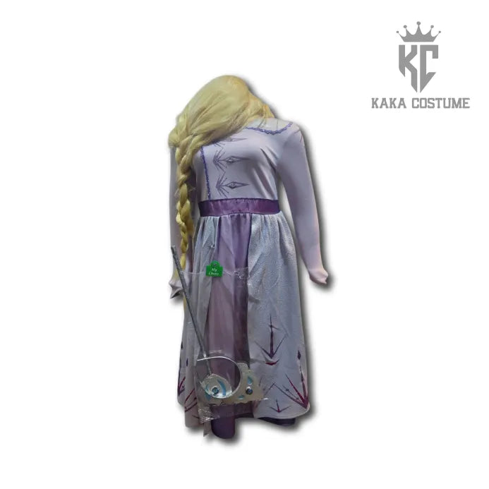 Elsa Costume (Pre-Loved) β Frozen Princess Dress for Girls